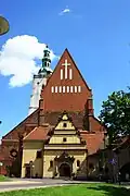 View from the west