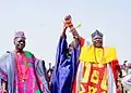 The image of Olofa of Offa during the Ijakadi Festival