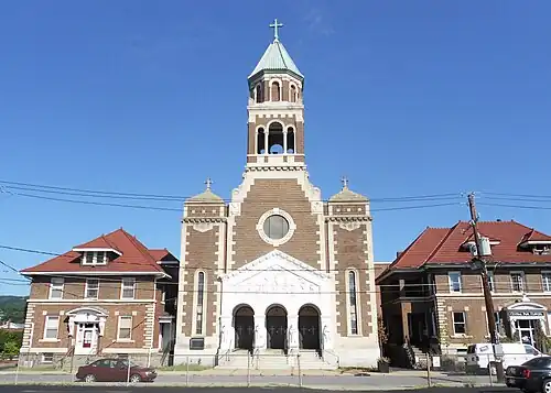 Holy Ghost Catholic church on Willow Street
