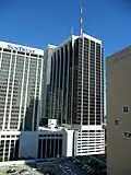 One Biscayne Tower from the Southeast Financial Center parking annex