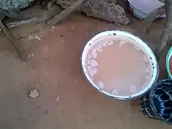 One hour after mashing