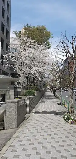 Onmayadani slope, Sanbanchō, Chiyoda