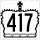 Ontario 417 crown.svg