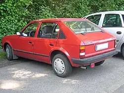 Kadett D saloon four-door