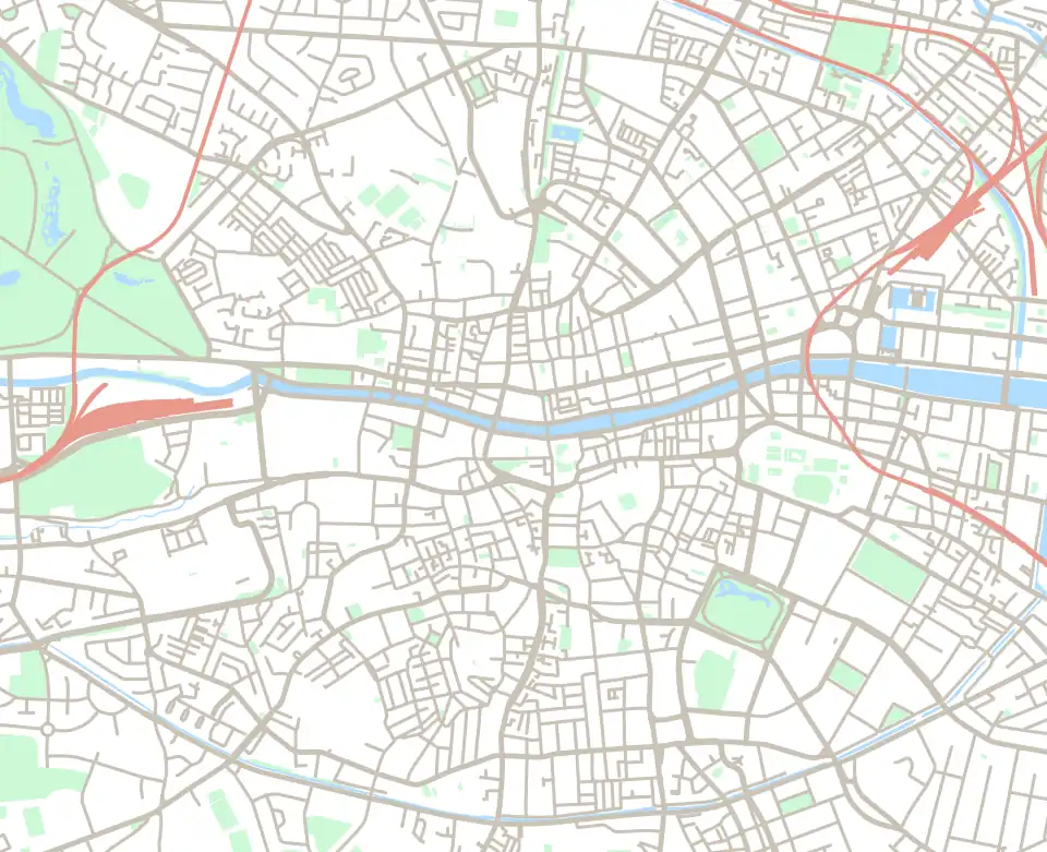 Mountjoy Square is located in Central Dublin