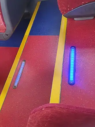full width interior steps