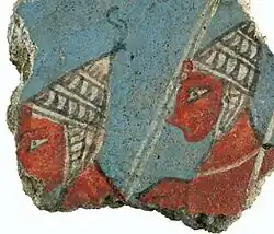 Fresco fragment from Orchomenos (13th century BC)