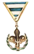 The Golden Lily order with a silver wreath
