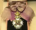 Grand Cordon sash and badge, with swords.