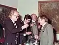 Giorgio Albertazzi awards Orfeo Reda, Florence 1993