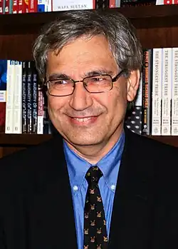 Image 46Orhan Pamuk, winner of the 2006 Nobel Prize in Literature. (from Culture of Turkey)