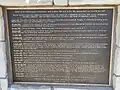 Orson Welcome Huntsman Plaque of the Founding of Enterprise