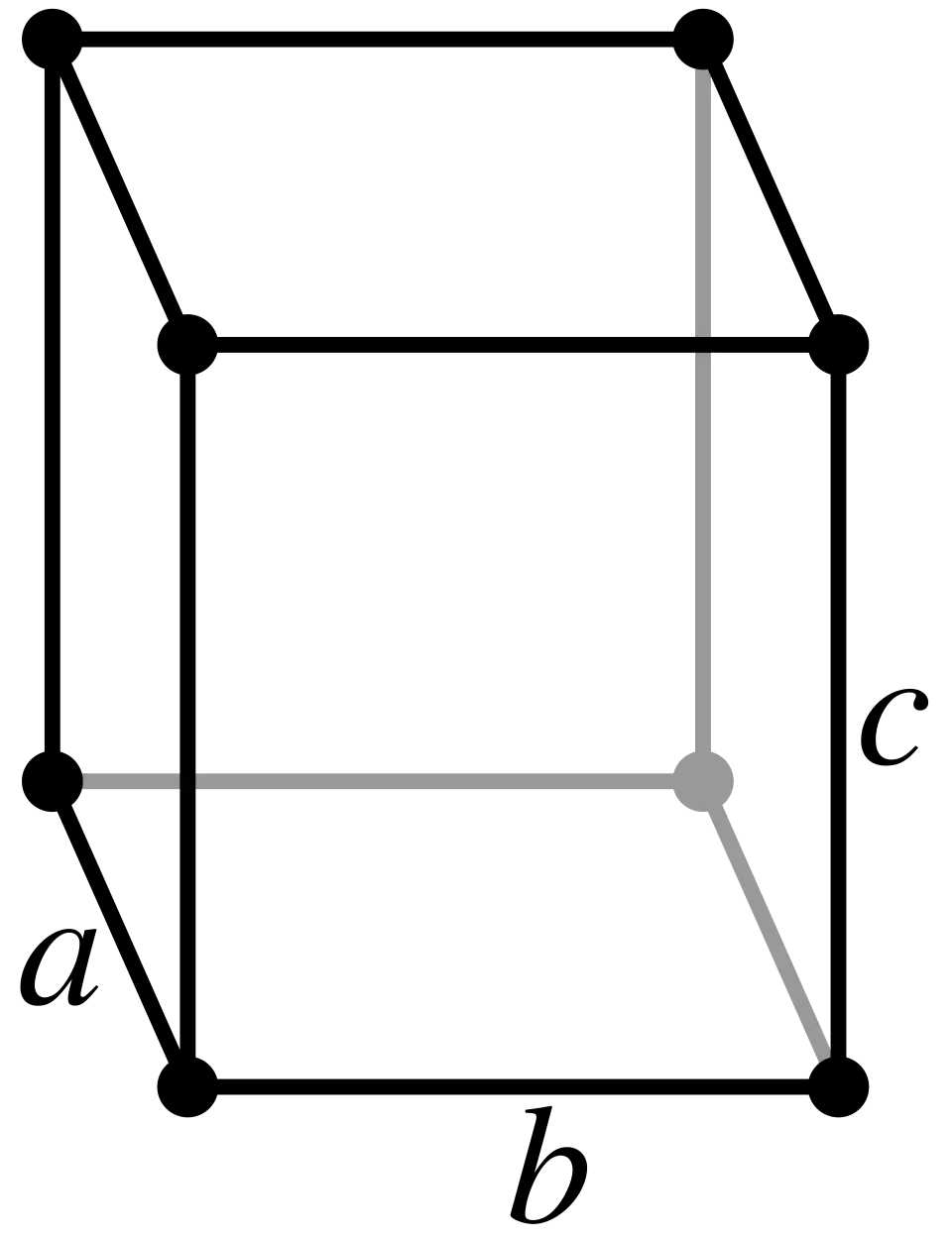 Orthorhombic crystal structure for uranium