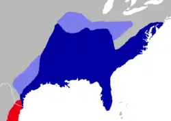 Map of range