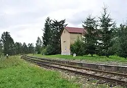 The train station at Osławica