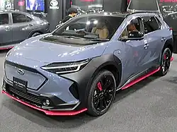 Subaru Solterra STI Concept front
