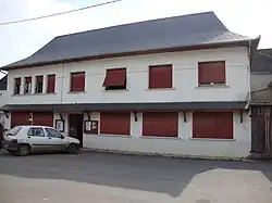 The town hall of Ossas-Suhare