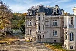 Hunting lodge in the palaces and park ensemble in Ostromecko