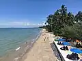 Osuka Beach shoreline