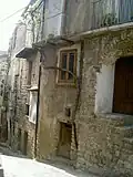 View of a street in the old town