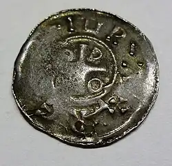 Otto Adelheid Pfennig, obverse, Goslar mint