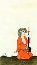 A slave woman musician