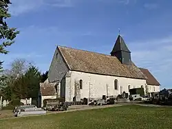 The church in Oulins