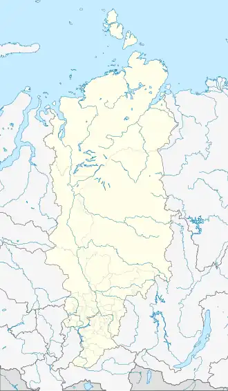 Talnakh is located in Krasnoyarsk Krai