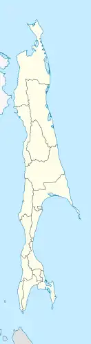 Shiranushi is located in Sakhalin