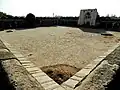 Overview of the courtyard