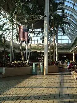 Former Owings Mills Mall food court