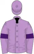 Mauve, purple armlets