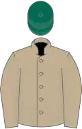 Khaki, Dark Green cap