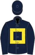 Dark Blue, Yellow hollow box
