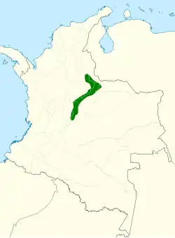 Map of range