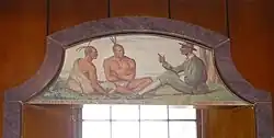 William Leverich discusses the treaty with the Indians, 1653.