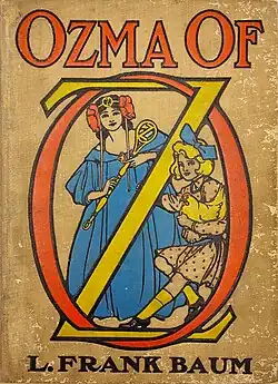 Cover of Ozma of Oz 1907