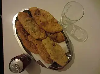 Pâté_Kòdé are deep-fried turnovers[11]