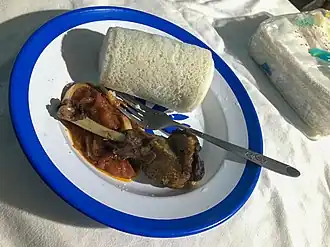 Péhunco - Un plat de Ablo