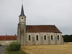 The church in Pézarches