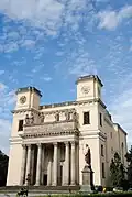 Dom - Cathedral of Vác. Built in early classicist style, it was the first iteration of this new architectural movement in Hungary.