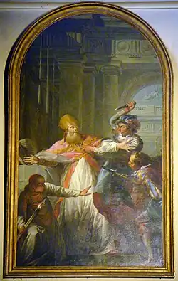 The Assassination of Thomas Becket Église Notre-Dame-de-la-Nativité de Bercy - Paris.