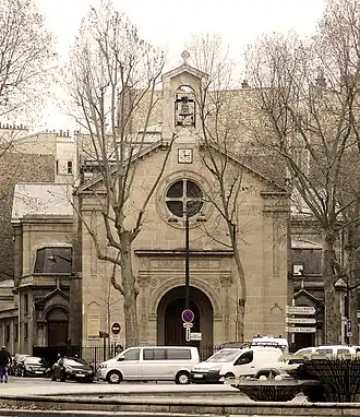 The old church (1852). It is devoted to prayer and meditation.