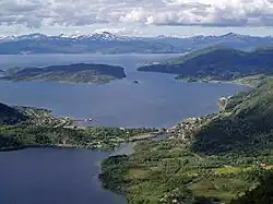 View of Bogen in Evenes