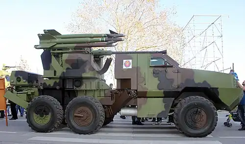 Serbian hybrid SPAAA 40 mm and SAM – PASARS 16