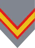 Sargento segundo (Chilean Army)[6]