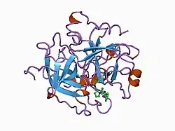 1a3b: COMPLEX OF HUMAN ALPHA-THROMBIN WITH THE BIFUNCTIONAL BORONATE INHIBITOR BOROLOG1
