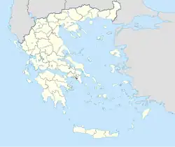 South Athens within Greece