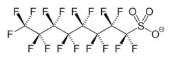 perfluorooctanesulfonate, an "everwhere chemical"