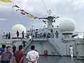 Qi Jiguang’s midship antenna and radar arrays.
